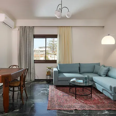 Apartment Katsambas - Cozy Retro-luxury With Balcony *